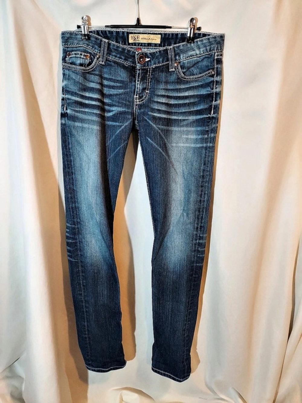 BKE Stella Skinny Low Rise Medium Wash Jeans Size 30